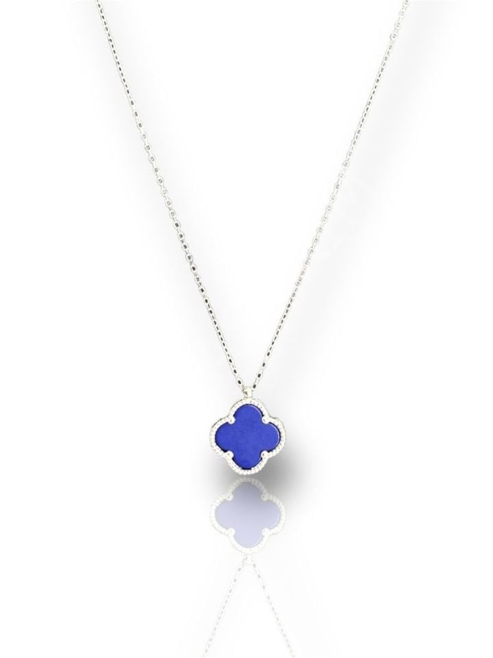 Anka Mücevherat 925 Ayar Gümüş Van Cleef Kolye, Van Cleef Kolye, Gümüş Kolye