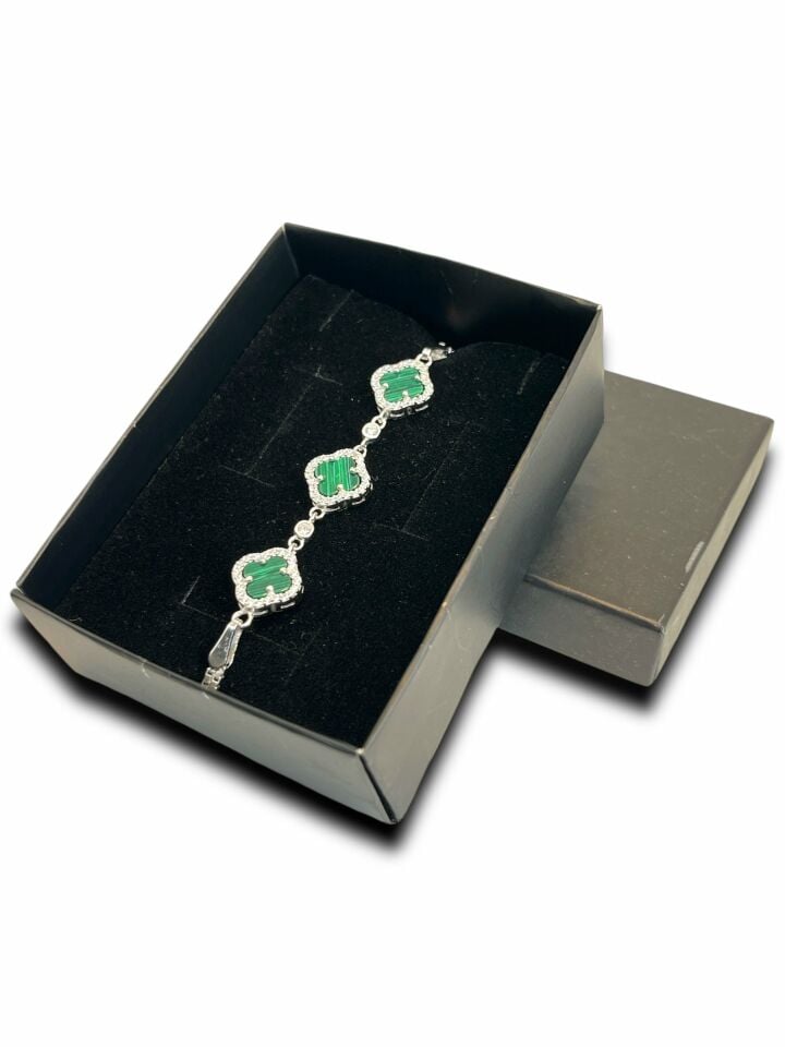 Anka Mücevherat 925 Ayar Gümüş Van Cleef Bileklik, Van Cleef Bileklik, Gümüş Van Cleef Bileklik