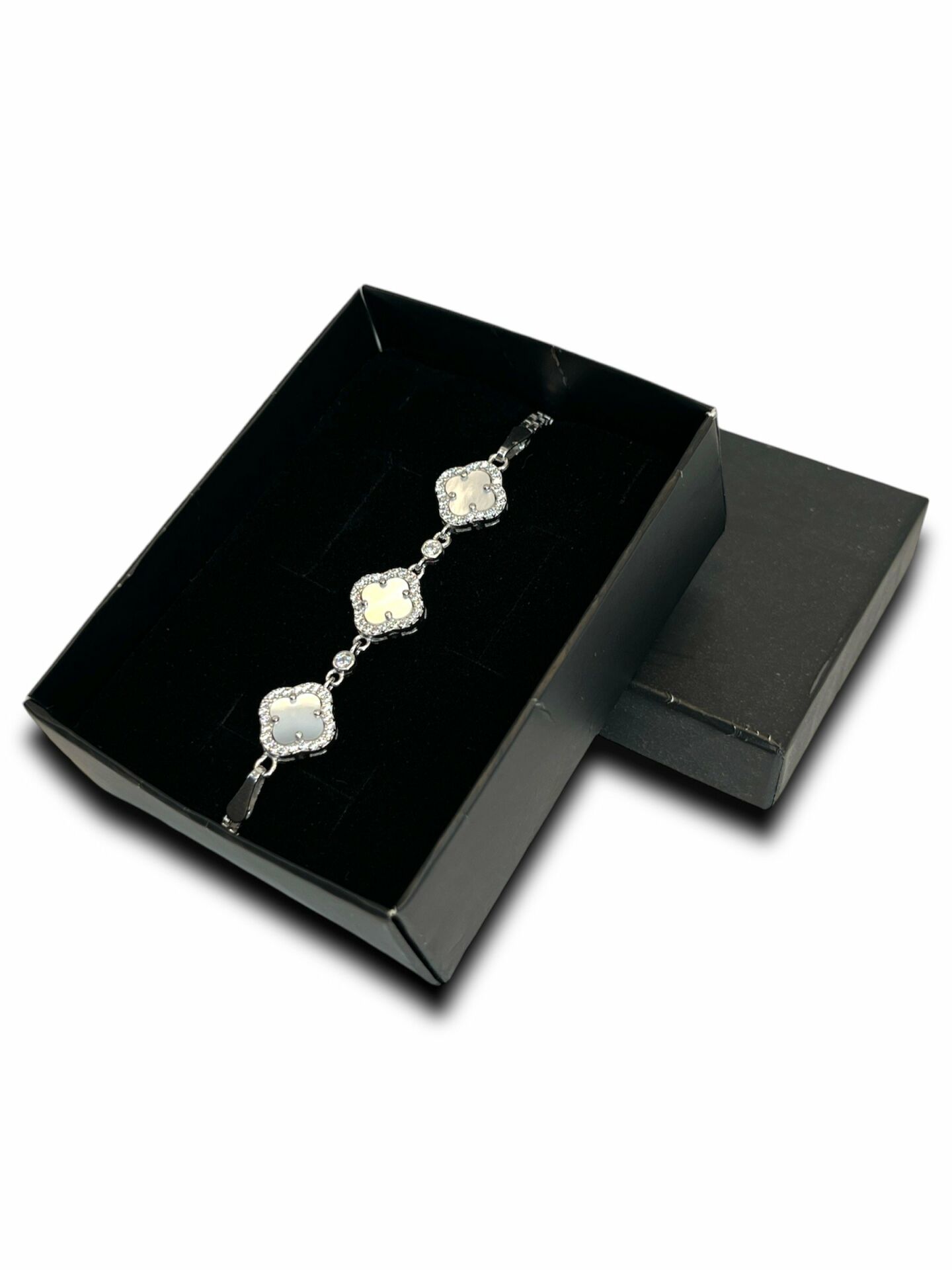 Anka Mücevherat 925 Ayar Gümüş Van Cleef Bileklik, Van Cleef Bileklik, Gümüş Van Cleef Bileklik
