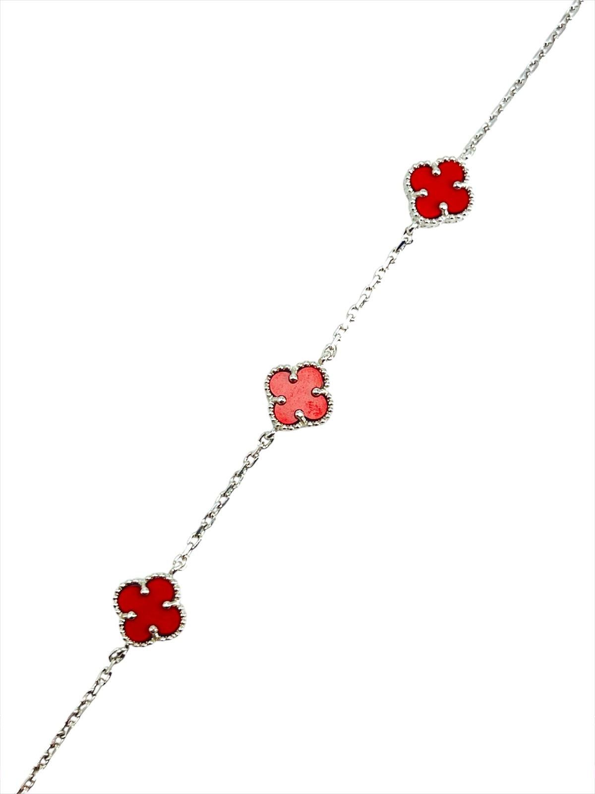 Anka Mücevherat 925 Ayar Gümüş Van Cleef Bileklik, Gümüş Van Cleef Bileklik, Gümüş Bileklik